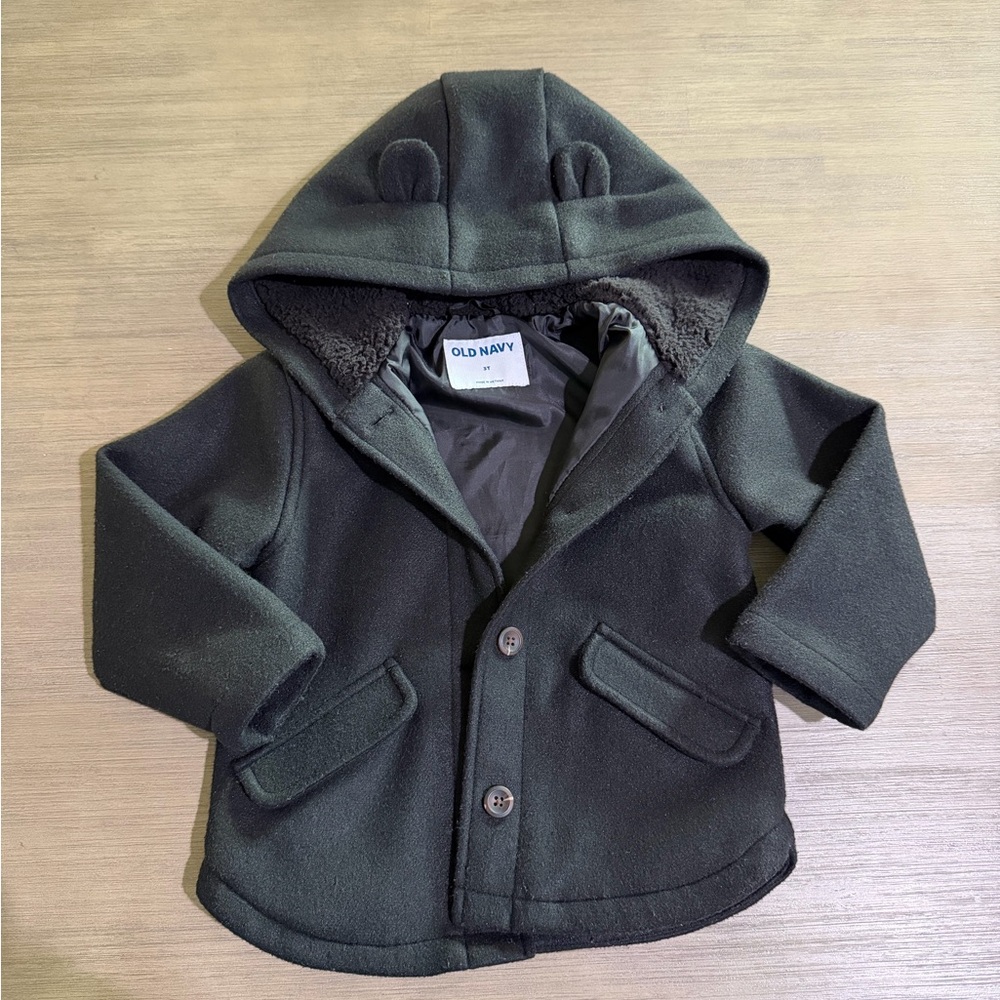 Hooded coat